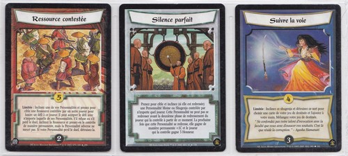 L5r lot cartes rares - lot,