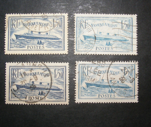 France timbres normandie - france,