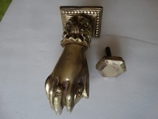 heurtoir de porte bronze 19ieme