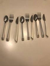 9 Couverts Air France Vintage Années 80-90 Guy Degrenne TBE