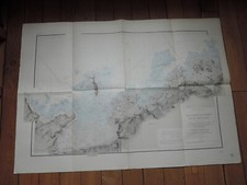 Carte marine ancienne