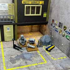 1/64 garage diorama stuff