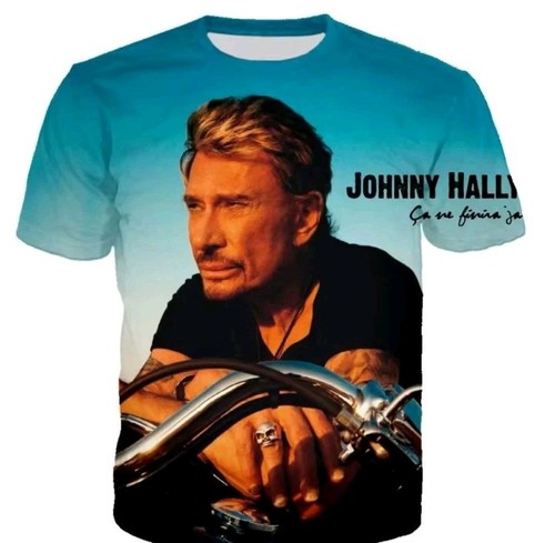 Shirt johnny hallyday - t-shirt,