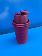 1 Shaker Tupperware VIOLET verre doseur  Vintage Vinaigrette 250 Ml