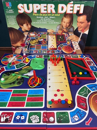 Jeu super défi jeux 1986 - jeu,