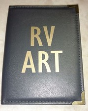 RV Art 24 Page Photo Album Portfolio Pinstriping Motorhome Airbrush Murals Gift