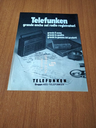 1979 telefunken radio - 1979,