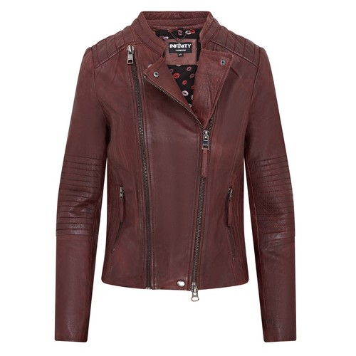 Femmes bordeaux veste - bordeaux,