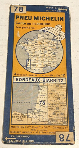 Carte michelin 78 - carte,