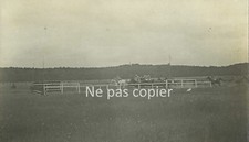 FONTAINEBLEAU 1926 course chevaux hippiques photo 9,5 x 16,6 cm Seine-et-Marne