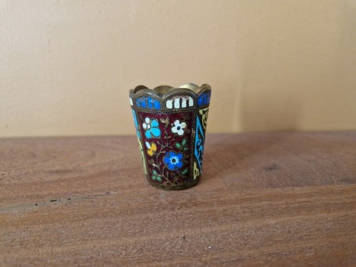 Petit pot vase bronze - bronze, et