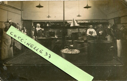 Carte photo une - d'une, cuisine