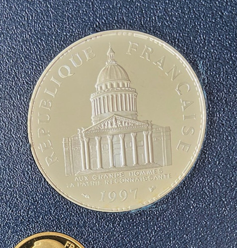 100 francs 1997 - francs, du