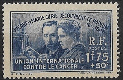 France decouverte du - -, radium