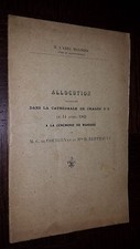 ALLOCUTION ABBE MUGNIER - Mariage Courten Berthault 1909  Châlons-sur-Saône