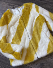 Sam Edelman Réversible Fausse Fourrure VESTE TAILLE S Détail