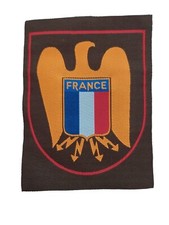 Ecusson LVF pour uniforme français WW2 REPRODUCTION ancienne 