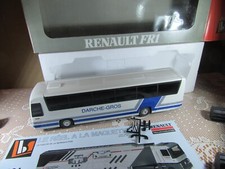 A166 LBS 5030 France Renault FR1 Bus Darche Gros 1988 RVI Blanc 1:43 + Boite