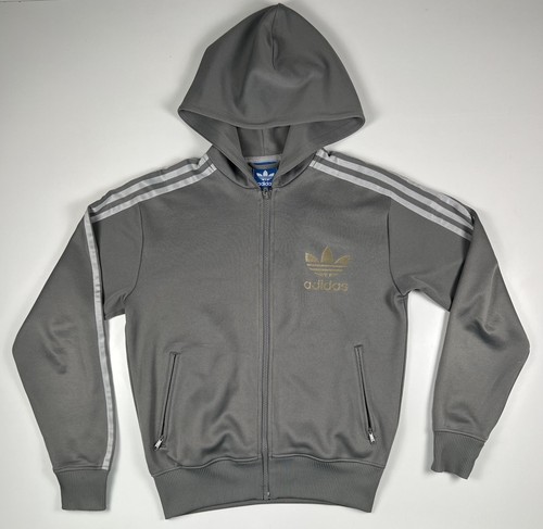 Adidas sweat capuche gris - À,