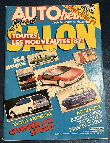 Auto hebdo autohebdo - 542, 1