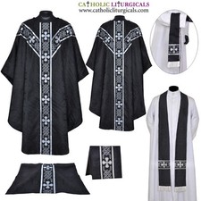 NOUVEAU CHASuble gothique NOIR