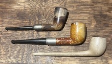 Lot 3 Pipes En Terre Cuite J.Gambier