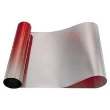 Bandeau pare soleil film réflectif rouge 150X20cm à poser sur pare-brise couleur