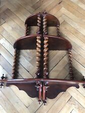 2 etageres d'angle anciennes