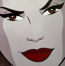 Walter MINUS - Pin Up - Yeux