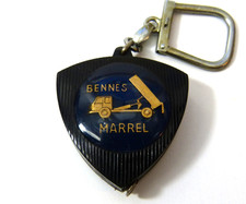 Porte-clés, Key ring Bourbon Mètre - BENNES MARREL -