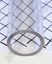 1 1/2” OD x 1" ID CLEAR