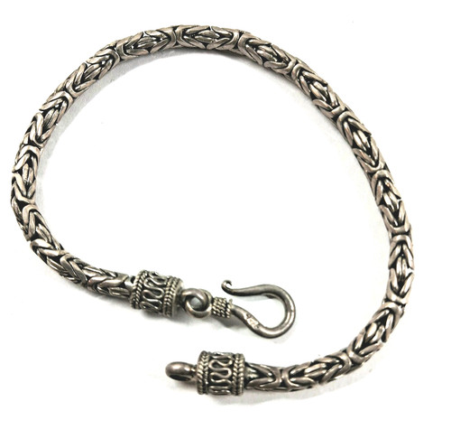 Bracelet argent 925 brunito - en,