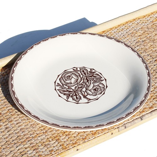 Ancien plat rond en - ancien, cm