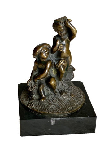 Sculpture bronze xixé - bronze, groupe