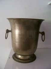 Old champagne bucket silver? metalware? heavy