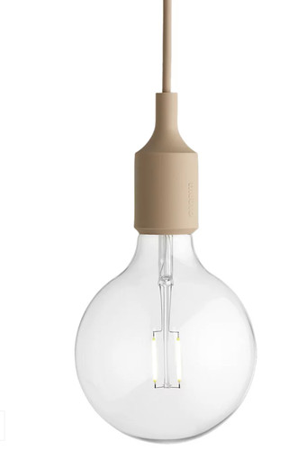 Mutto e27 pendant lamp nude - mutto,