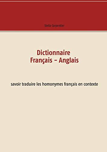 Dictionnaire francais - dictionnaire,