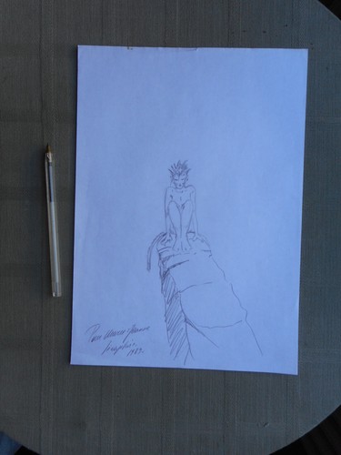 Séraphine claeys original art - original,