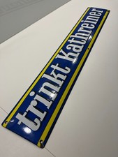 ancienne plaque émaillée "Trinkt Kathreiner"