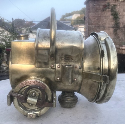 Phare ancien acetylene r c - acetylene, b.r.c