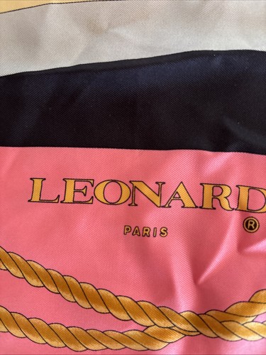 Carré soie foulard léonard - soie,