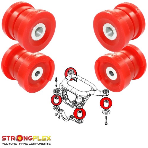 Kit silentblocs polyuréthane - silentblocs,