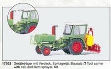PREISER 17933 Échelle HO Tracteur Agricole Antidésherbant (En Kit À Construire)