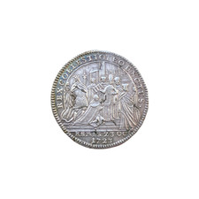 Jeton sacre de Louis XV à Reims 1723