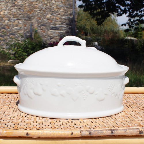 Terrine ovale porcelaine de - porcelaine,