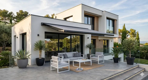 Store banne coffre intégral - banne,