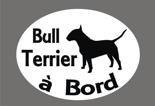 Sticker bull terrier - *,