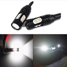 2pcs Feu de voiture Blanc