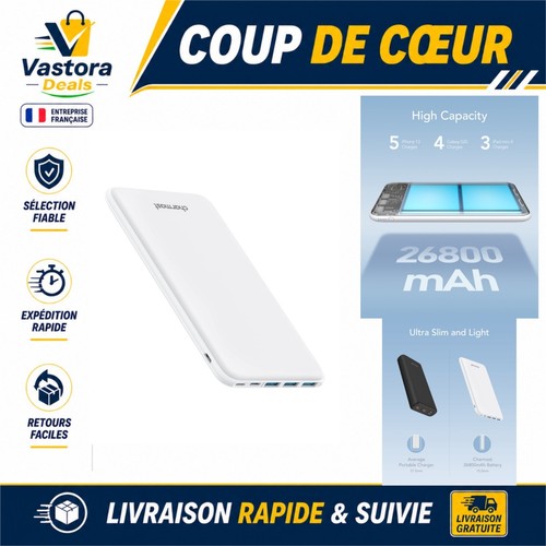 Batterie externe 26800mah - externe,