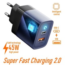 Chargeur USB-C 45W GaN pour